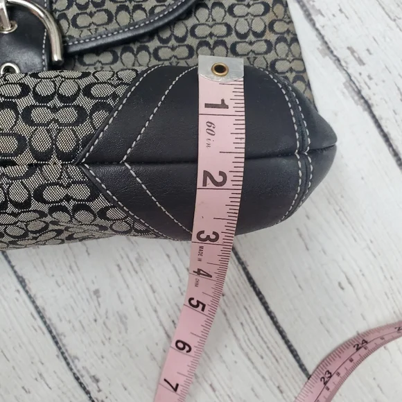 Coach black F3K-6376 Convertible Shoulder Bag Crossbody Purse Bag - Picture 16 of 16